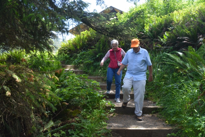 dale and sandy at ecola state park